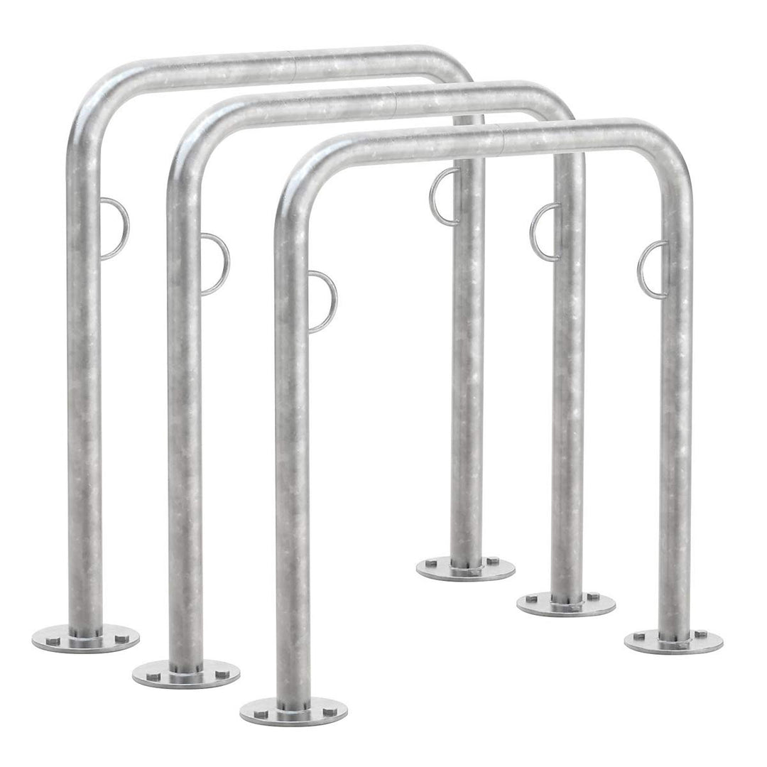 kaiserkraft | TRUST Fahrradparker | zum Aufdübeln | Breite 750 mm | VE 3 Stk