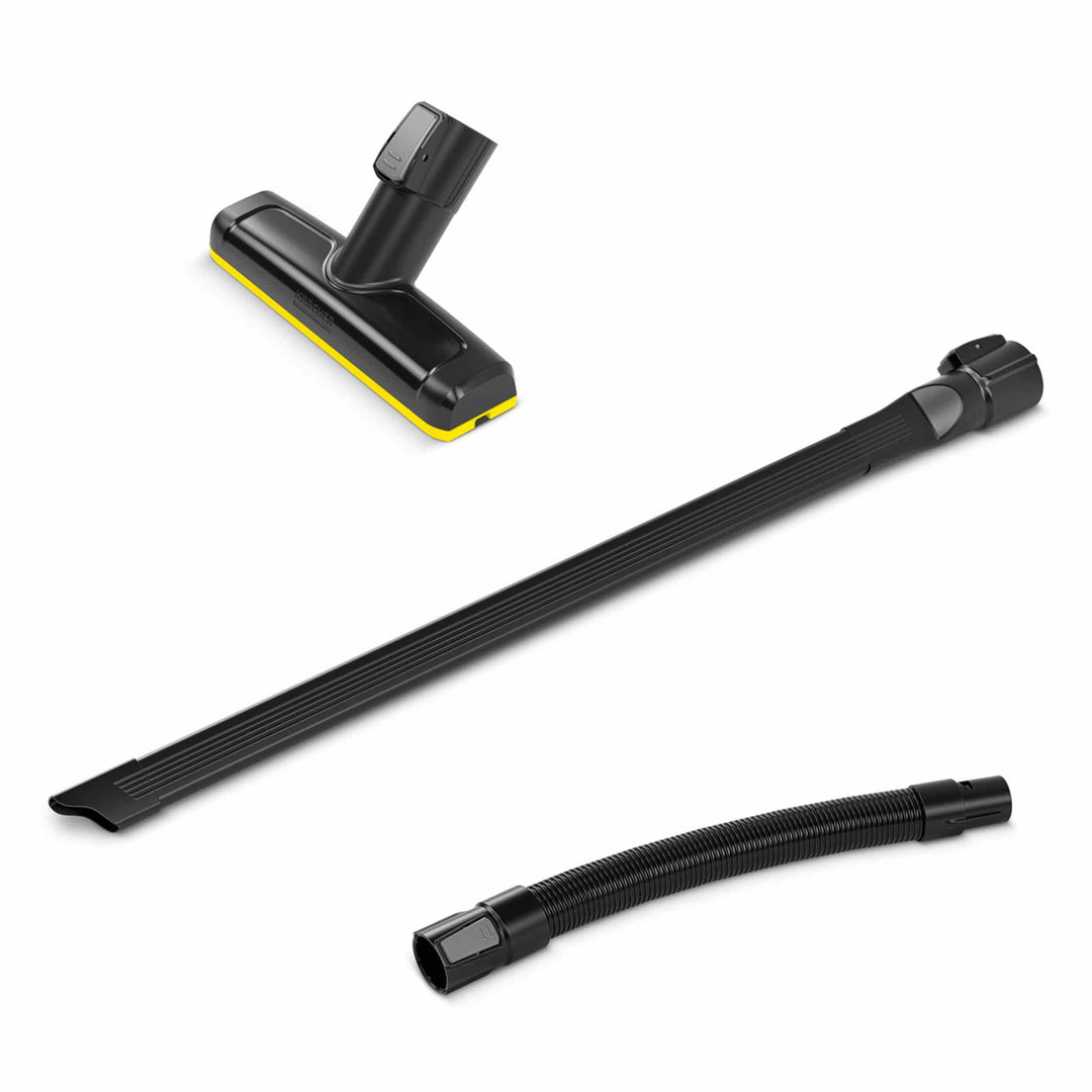 Kärcher Original Zubehör-Set für die Autoreinigung für Kärcher Akku-Staubsauger VC 4 bis 7, Schwarz
