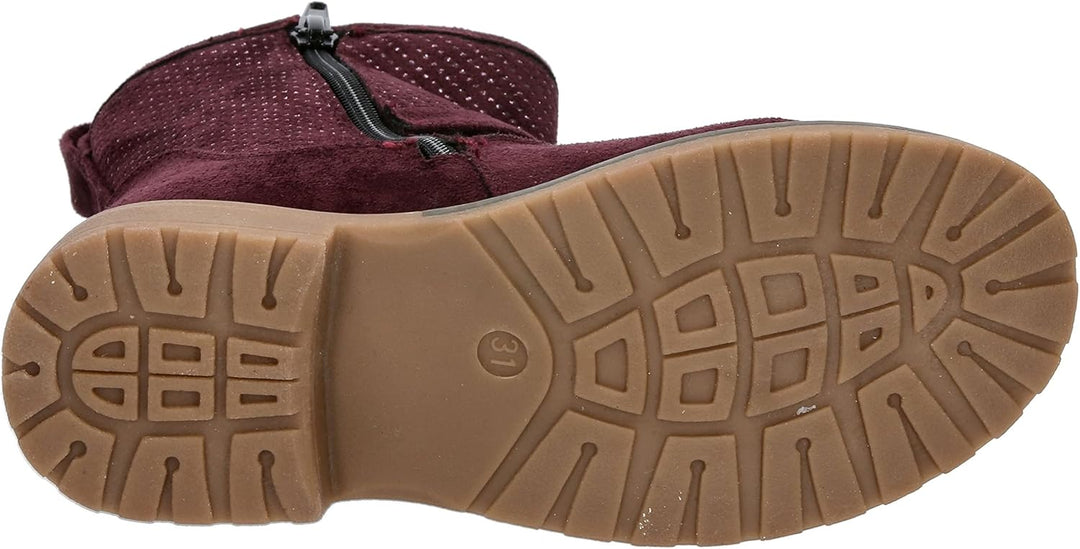Lico Mädchen Laurie Mode-Stiefel 31 EU Bordeaux, 31 EU Bordeaux