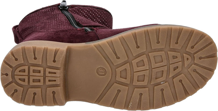 Lico Mädchen Laurie Mode-Stiefel 31 EU Bordeaux, 31 EU Bordeaux