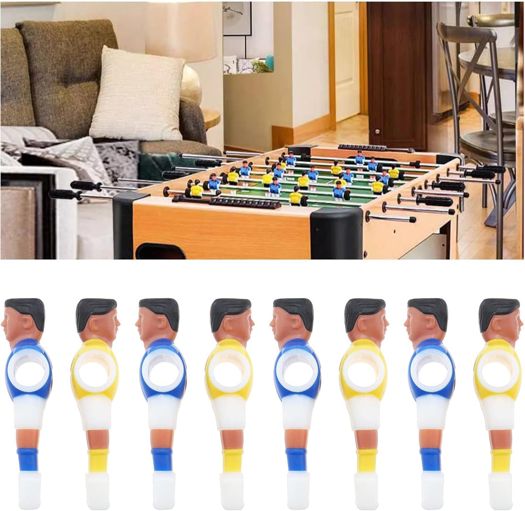22 Stück Tischfussballspieler, Tischfussball, Tischfussball, Anzüge, Spielerspiele, Mini-Fussballfig