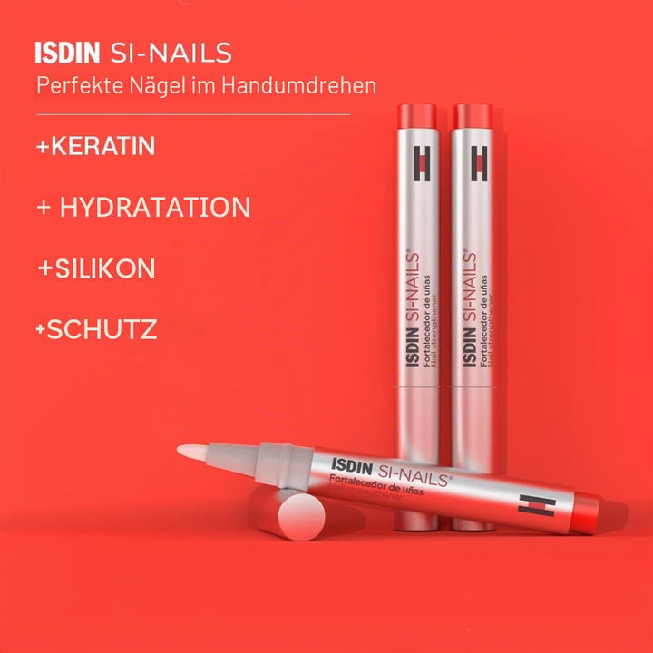 ISDIN SI-NAILS Nagelhärter für gesunde Nägel, spendet Feuchtigkeit für Nägel und Nagelhaut, härtet N