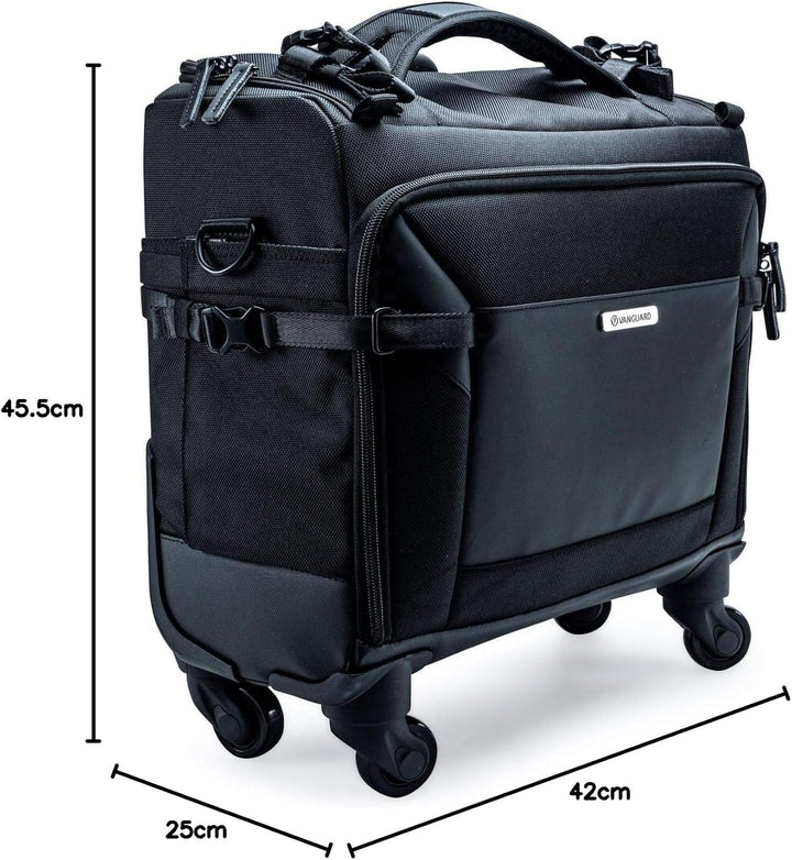 Vanguard VEO Select 42T Kameratasche Trolley Umhängetasche schwarz, VEO Select 42T BK, VEO SELECT 42
