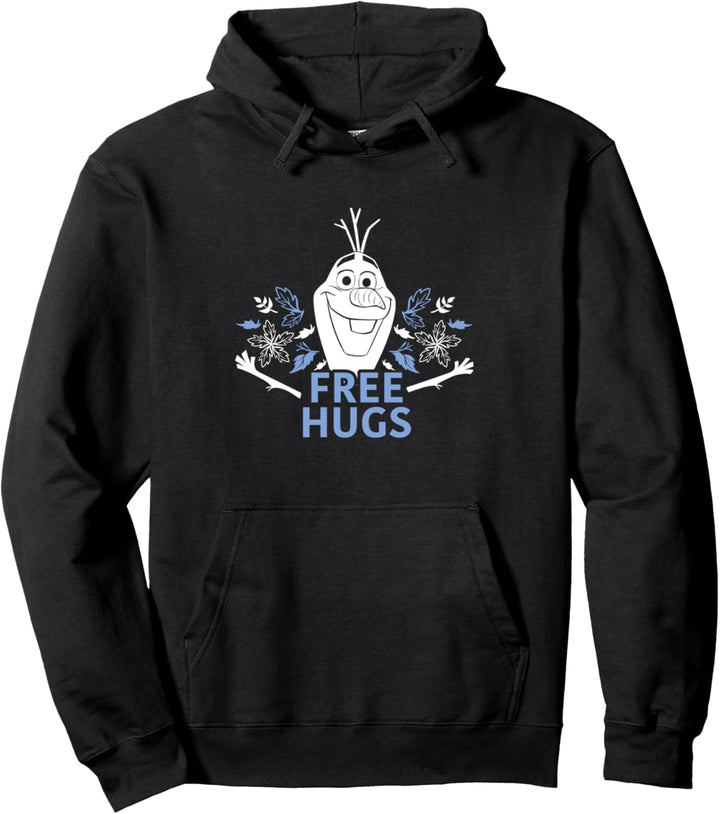 Disney Frozen 2 Olaf Free Hugs Foliage Poster C1 Pullover Hoodie