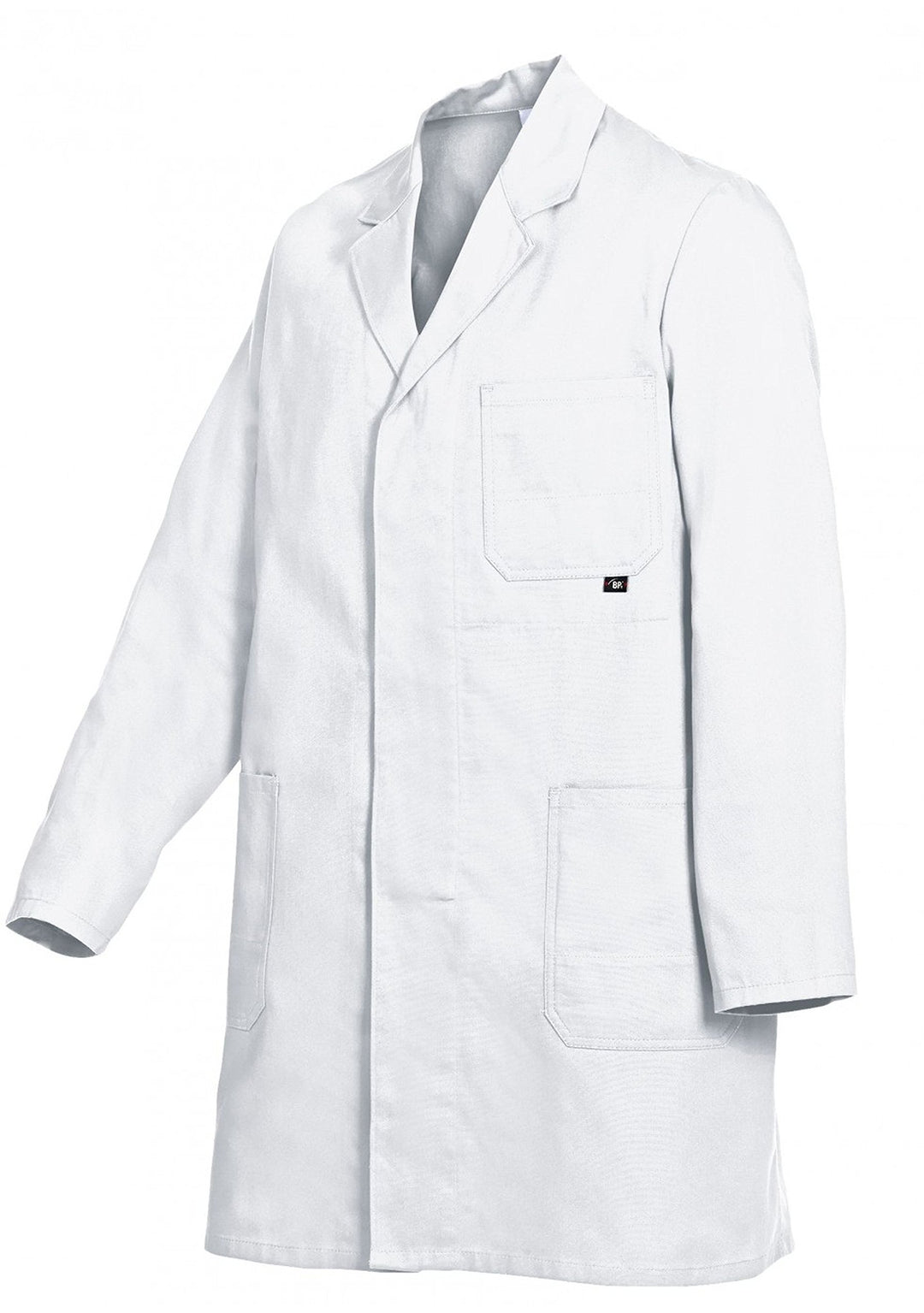 BP Workwear Basic 1310-150-21 Arbeitsmantel - Verdeckte Knopfleiste - Reine Baumwolle - Normale Pass