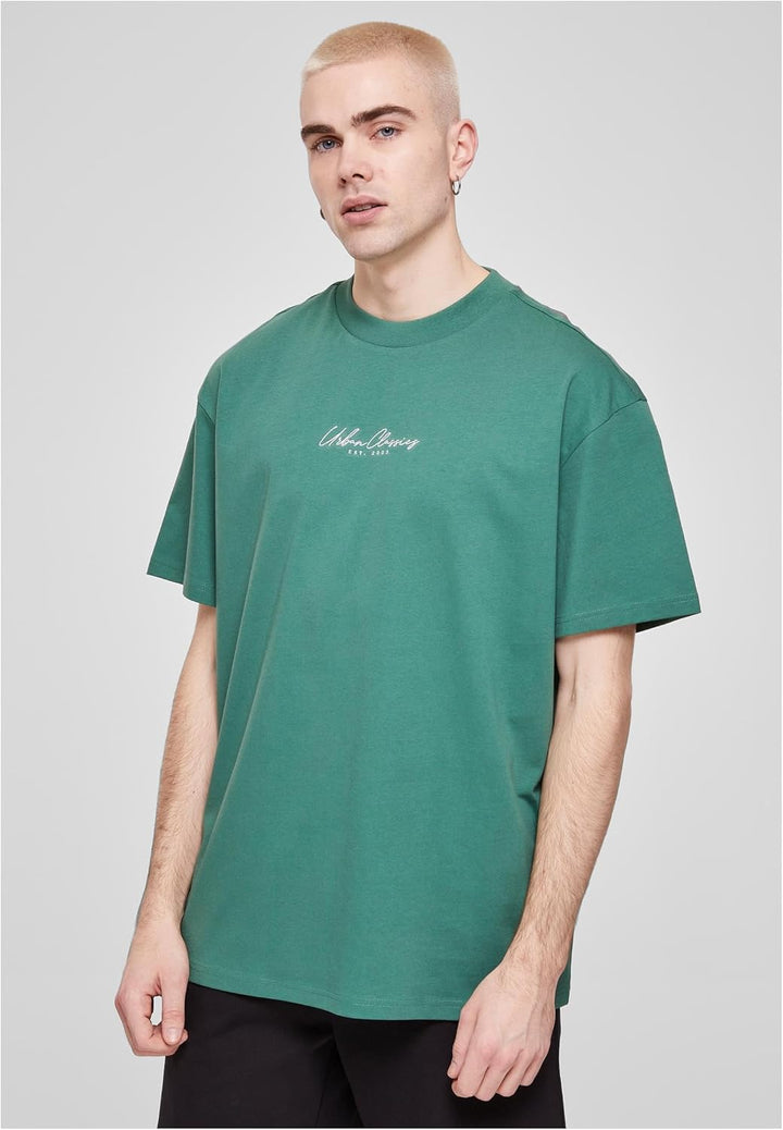Urban Classics Herren T-Shirt, Leaf