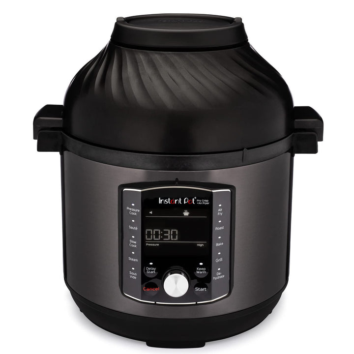 Instant Pot Pro Crisp 11-in-1-Elektro-Multikocher – Schnellkochtopf, Heissluftfritteuse, Slow Cooker