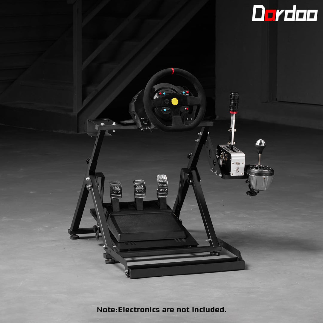 Dardoo X Frame Racing Wheel Stand Faltbare Passform für Logitech G25 G27 G29 G920, für Thrustmaster