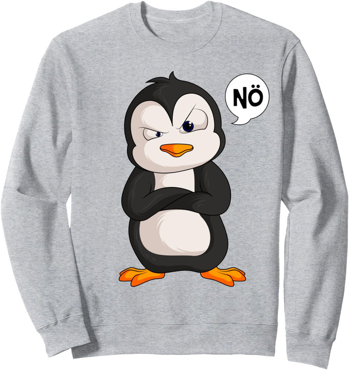 Pinguin Nö Kinder Mädchen Jungen Penguin Sweatshirt
