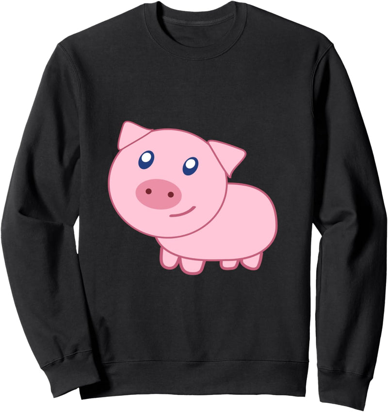 Niedlicher Schweine-Cartoon Sweatshirt