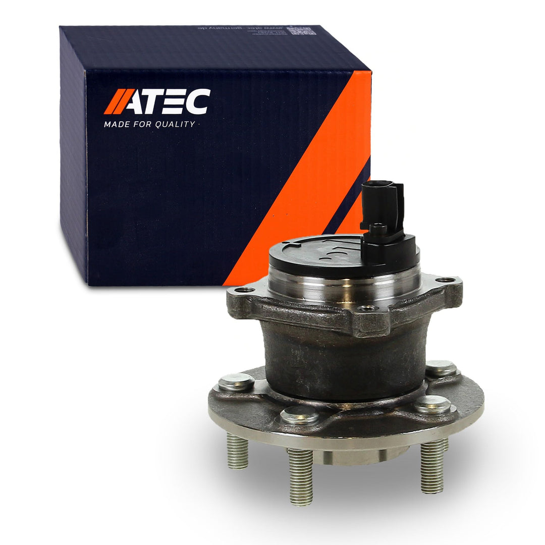 ATEC Germany 1x Radnabe hinten Radlager Radlagersatz, Kompatibel mit FORD C-MAX (DM2), FOCUS 2 Mk2