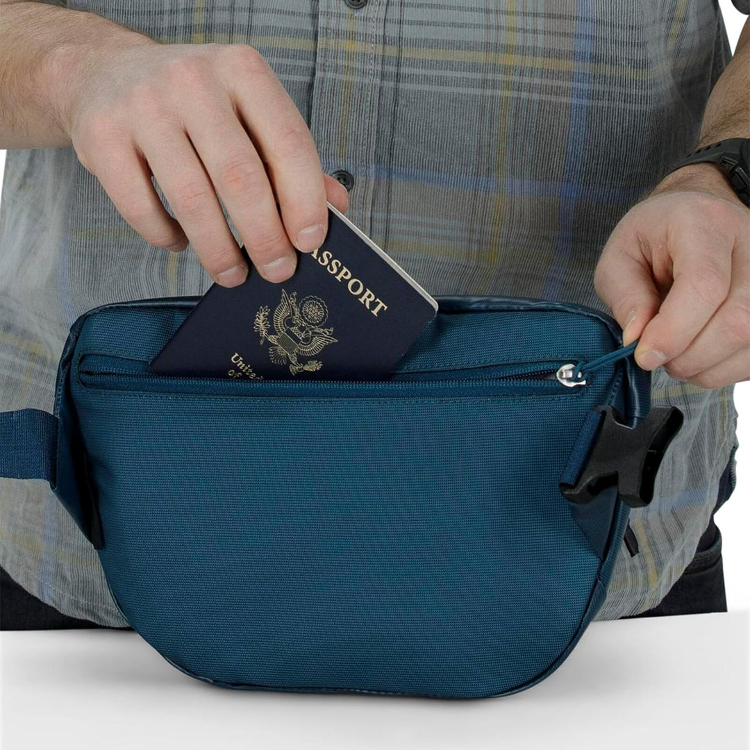 Osprey Unisex – Erwachsene Transporter Waist Lifestyle Pack Einheitsgrösse Venturi Blue, Einheitsgrö