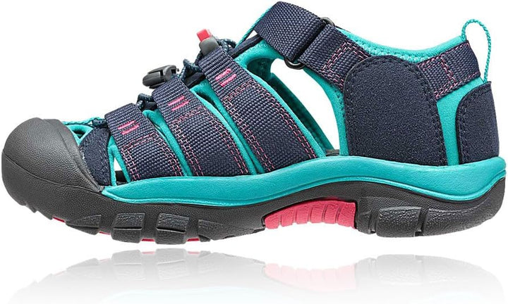 KEEN Jungen Unisex Kinder Newport H2 Sandalen 24 EU Blau Midnight Navy Baltic, 24 EU Blau Midnight N