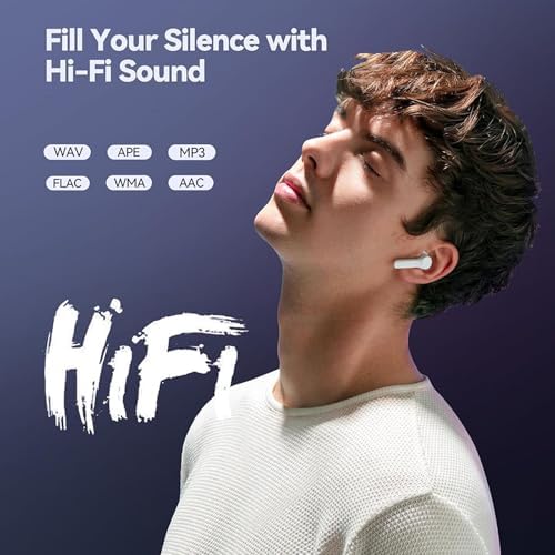 MP3 -Player mit Bluetooth 5.4, HiFi Tragbarer Musikplayer mit 3,5 -mm -Kopfhörer -Jack, 2.01in IPS -