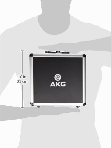 AKG P220 Leistungsstarkes, vielseitiges Aufnahmemikrofon, Studioqualität, Grossmembran, Nierencharak
