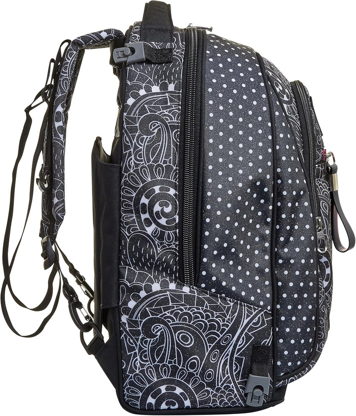 Seven TROLLEY Rucksack mit Trolleyfunktion, 3 in 1, Schulranzen mit Rollen, Abnehmbarer Rucksack, ab