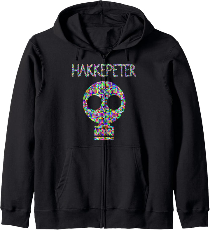 Rave Raver Festival Outfit - Hakkepeter Hardtekk Kapuzenjacke