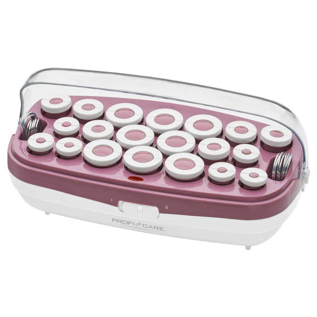 ProfiCare Hair Lockenwickler-Set, Lockenwickler aufheizbar mit Turmalinbeschichtung, 3 versch. Wickl