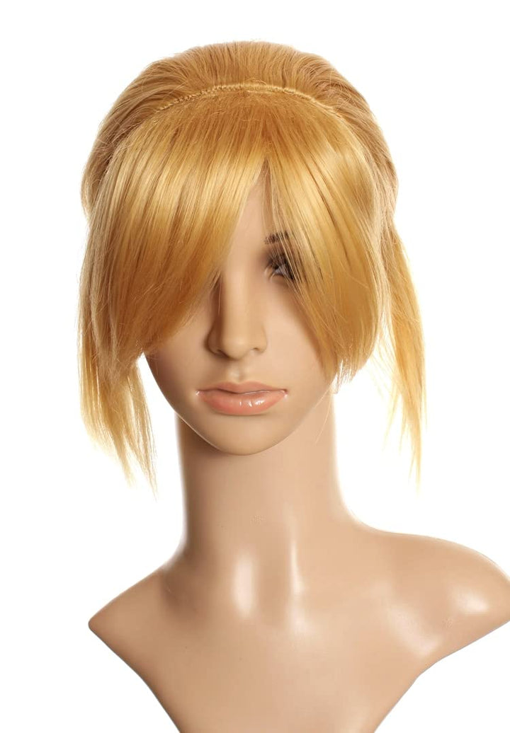 Prettyland Fullmetal Alchemist Anna EDWARD ELRIC lange Zopf Blond Damen langhaar-Perücke Cosplay Wig