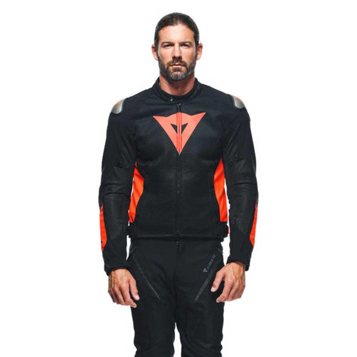 Dainese Herren Energyca Air Tex Jacket Cordura Motorradjacke Herren, Abriebfeste Motorrad Jacke mit