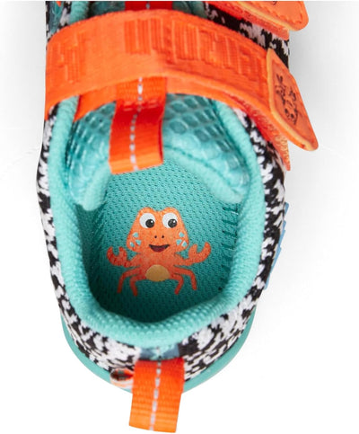 Affenzahn Barfussschuh Knit Happy mit Klettverschluss, Vegan, rutschfest, Flexibel, Reflektierend, b