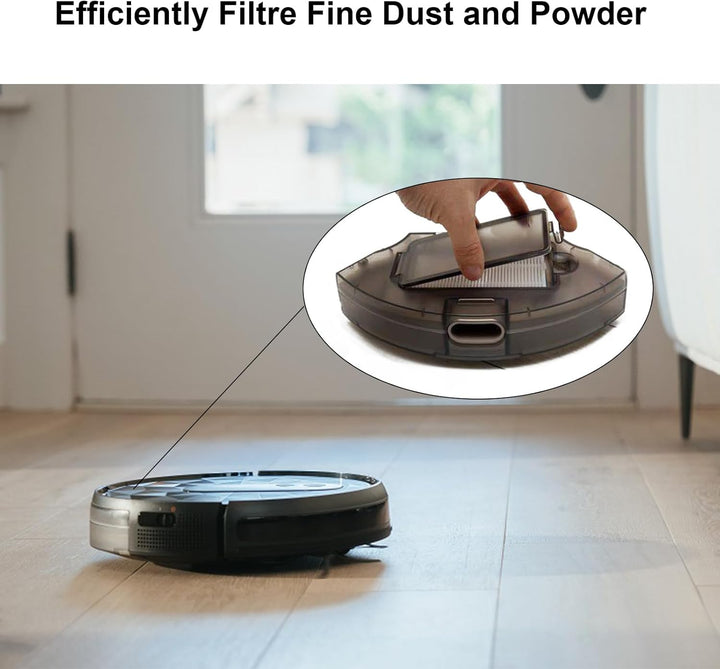 Ersatzteile Kompatibel mit AIRROBO P20 P25 Staubsauger (9 Stück) | Ersatz Zubehör Set beinhaltet 1 W