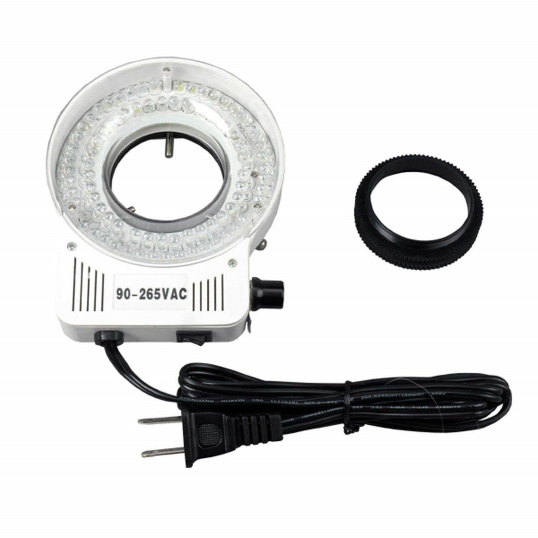 AmScope LED-80S 80 LED Compact Ring Light mit eingebautem Dimmer für Stereomikroskope