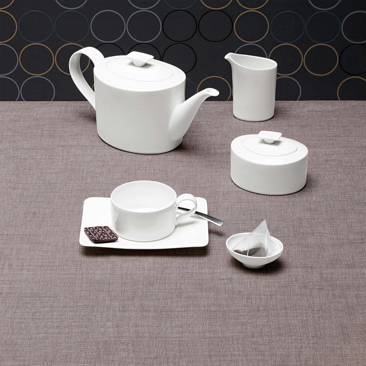 Villeroy &amp; Boch 10-4510-0960 Modern Grace Zucker-/Marmeladendose, 0,33 l, Premium Bone Porzellan Bia