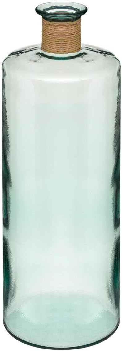 Vase - recyceltes Glas - H75 cm - Transparent - Atmosphera créateur d'intérieur Durchsichtig, Durchs