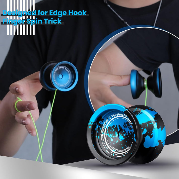 MAGICYOYO JoJo V12 Reaktionsfähiges JoJo für Kinder von 8-12 Jahren oder mehr, Finger Spin Yoyo Tric