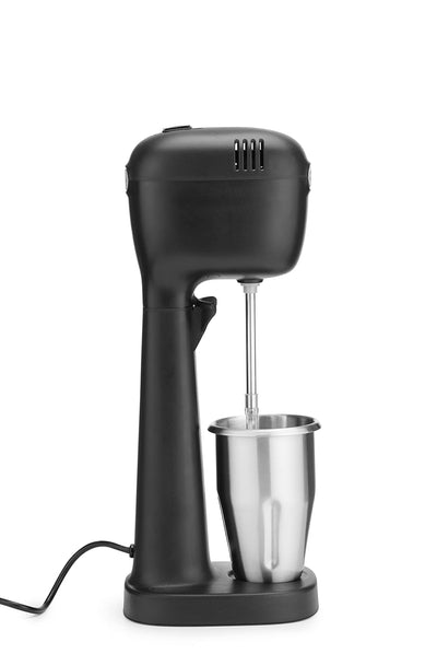 HENDI Milchshake Maker, Drink mixer, Frappés, Getränkemixer, Inkl. 2 Mixbechers (Edelstahl und Polyk