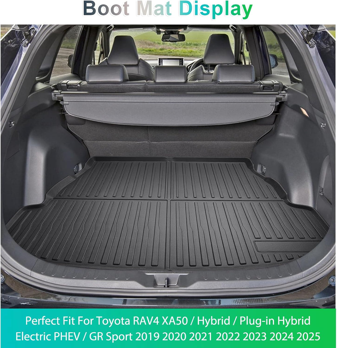 GAFAT 2019-2023 2024 Toyotα RAV4 XA50 / Hybrid Kofferraummatte, RAV4 Kofferraumwanne RAV4 2023 Matte