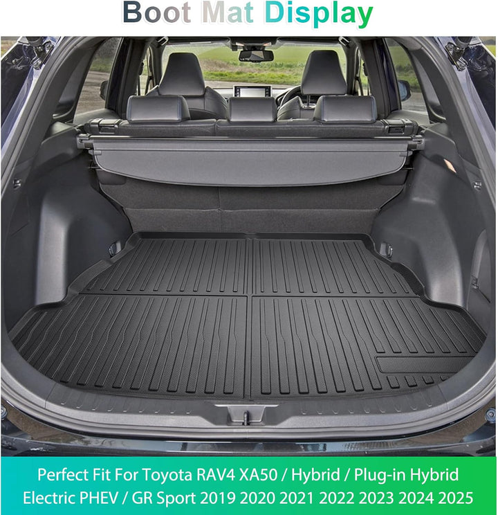 GAFAT 2019-2023 2024 Toyotα RAV4 XA50 / Hybrid Kofferraummatte, RAV4 Kofferraumwanne RAV4 2023 Matte