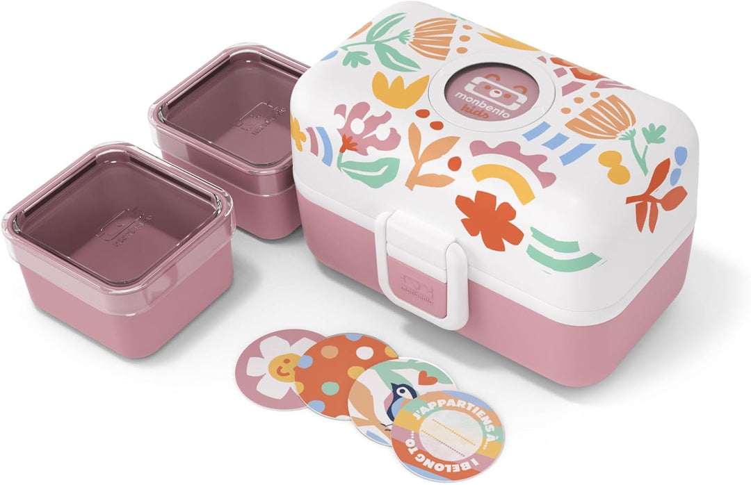 monbento - Brotdose Kinder MB Tresor - 3-Fächer Lunchbox für Kinder - Jausenbox Kinder - Ideal für S