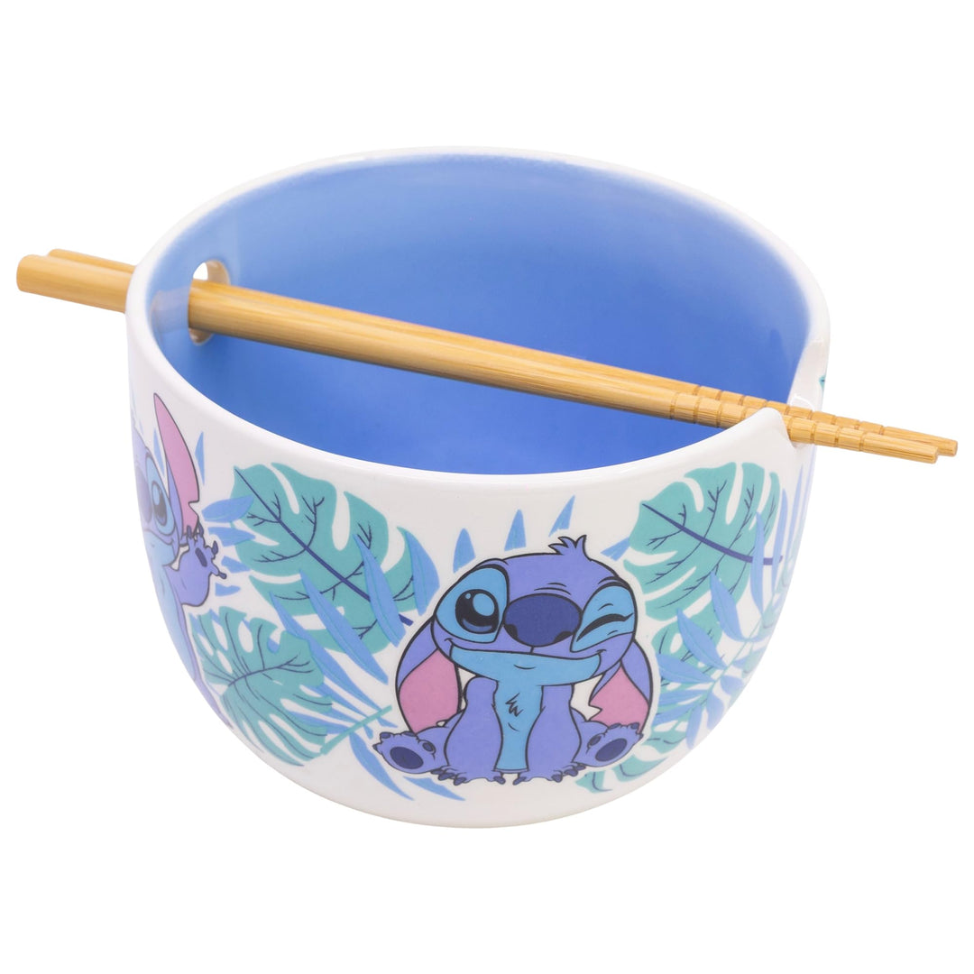 Lilo & Stitch Ramen Bowl with Chopsticks Stitch Aloha Bunt, Bunt
