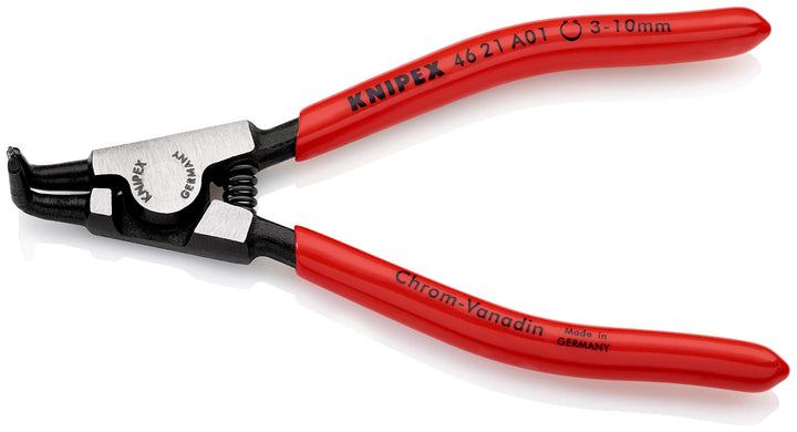 Knipex Sicherungsringzange für Aussenringe auf Wellen schwarz atramentiert, mit Kunststoff überzogen