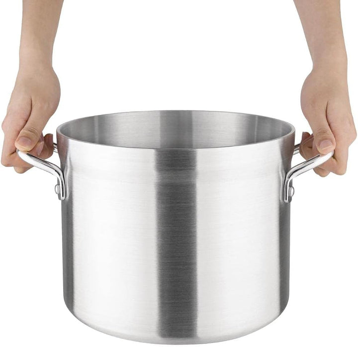 Vogue Kochtopf, tief, 11,4 l, 231 x 254 mm, Aluminium-Kochtopf/Saucenpfanne 231(d)mm x 254(dia)mm.,