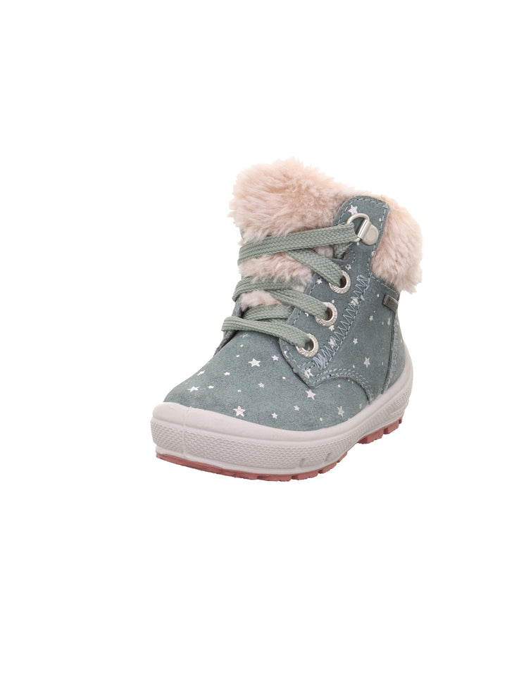 Superfit Mädchen Groovy Warm Gefütterte Gore-tex Schneestiefel 23 EU Schmal Hellgrün 7510, 23 EU Sch