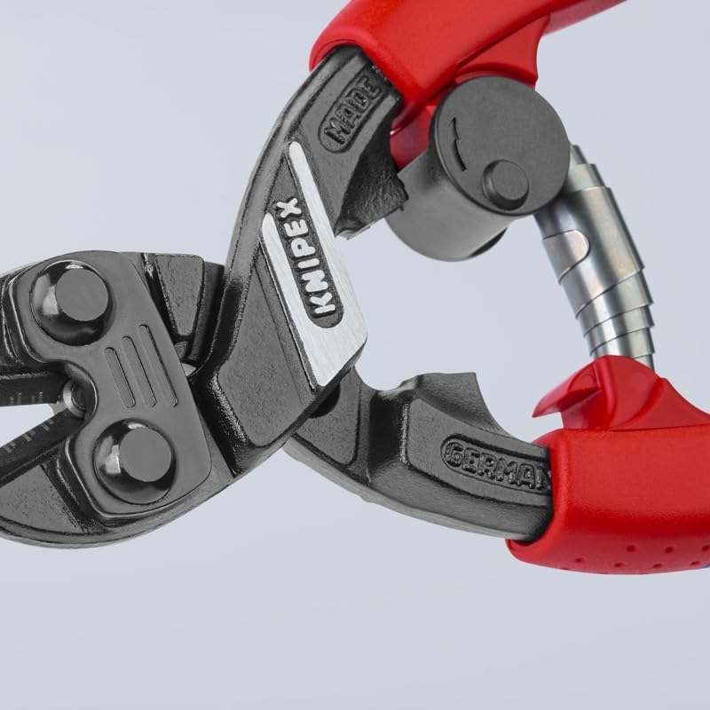 KNIPEX Tools CoBolt Kompakter Bolzenschneider mit Feder, Mehrkomponenten (7112200SBA)