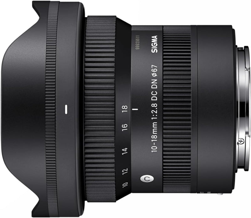 SIGMA Objectif 10-18mm f/2.8 DC DN Compatible Sony E