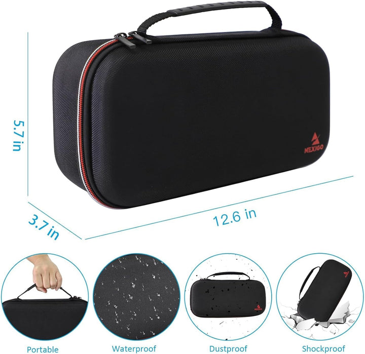 NexiGo Switch Controller Tragetasche für Nintendo Switch, Switch Game Storage Case mit 10 Spielkarte