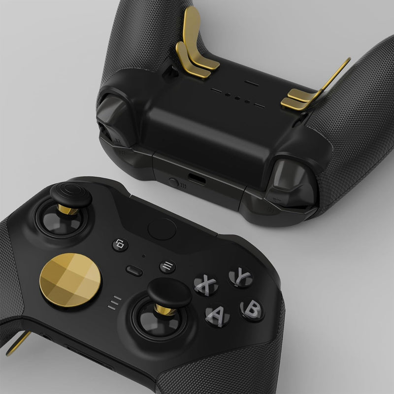 eXtremeRate 13 in 1 Metall Tasten Set für Xbox Elite Series 2 Controller, Megnetic Thumbsticks/D-Pad