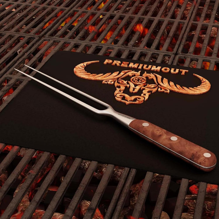 GIESSER seit 1776 - Made in Germany - Tranchiergabel 21 cm Tree of Life, PremiumCut Fork No 1, Fleis