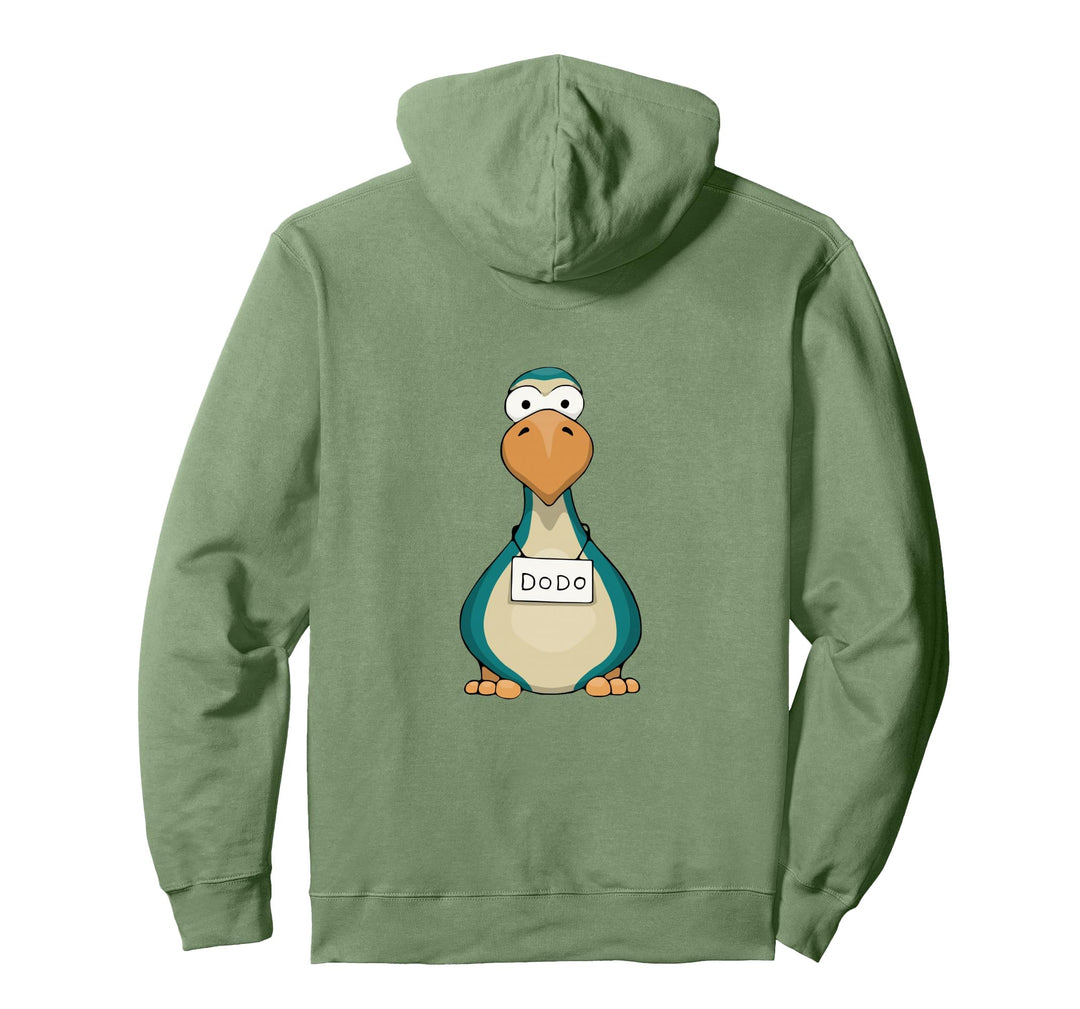 Lustiger Comic Vogel als Fahndungsfoto Dodo Pullover Hoodie