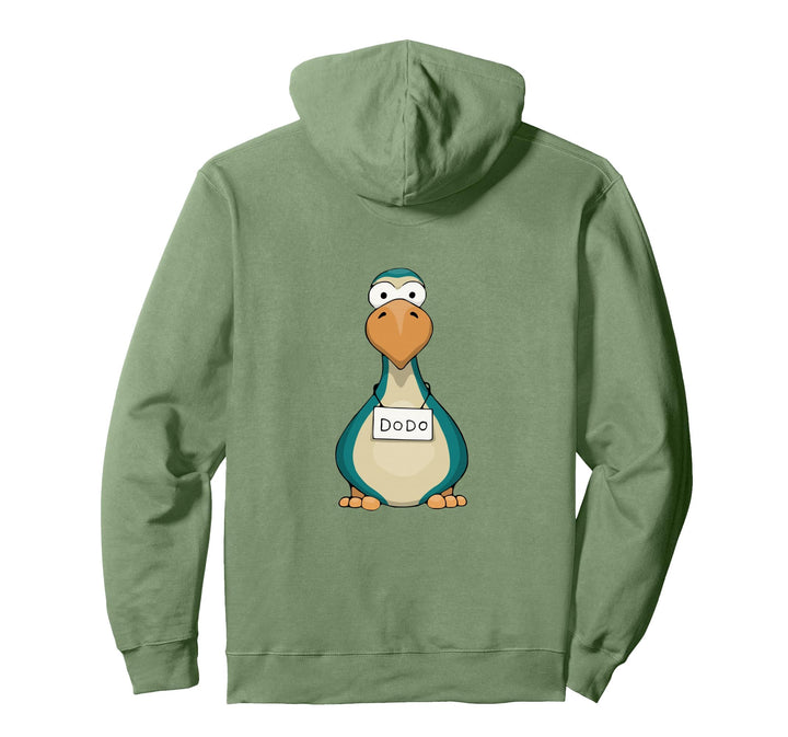 Lustiger Comic Vogel als Fahndungsfoto Dodo Pullover Hoodie