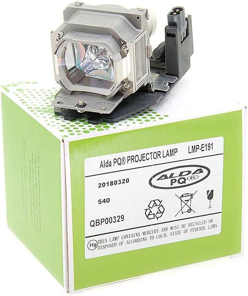 Alda PQ-Premium, Beamerlampe/Ersatzlampe kompatibel mit LMP-E191 für SONY VPL-TX70, VPL-TX7, VPL-EX7