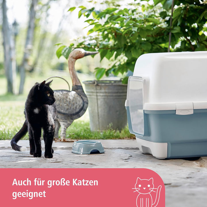 Stefanplast Katzentoilette Cathy „Clever & Smart“ Oder „Comfort“, mit Tür und Geruchsfilter, wahlwei