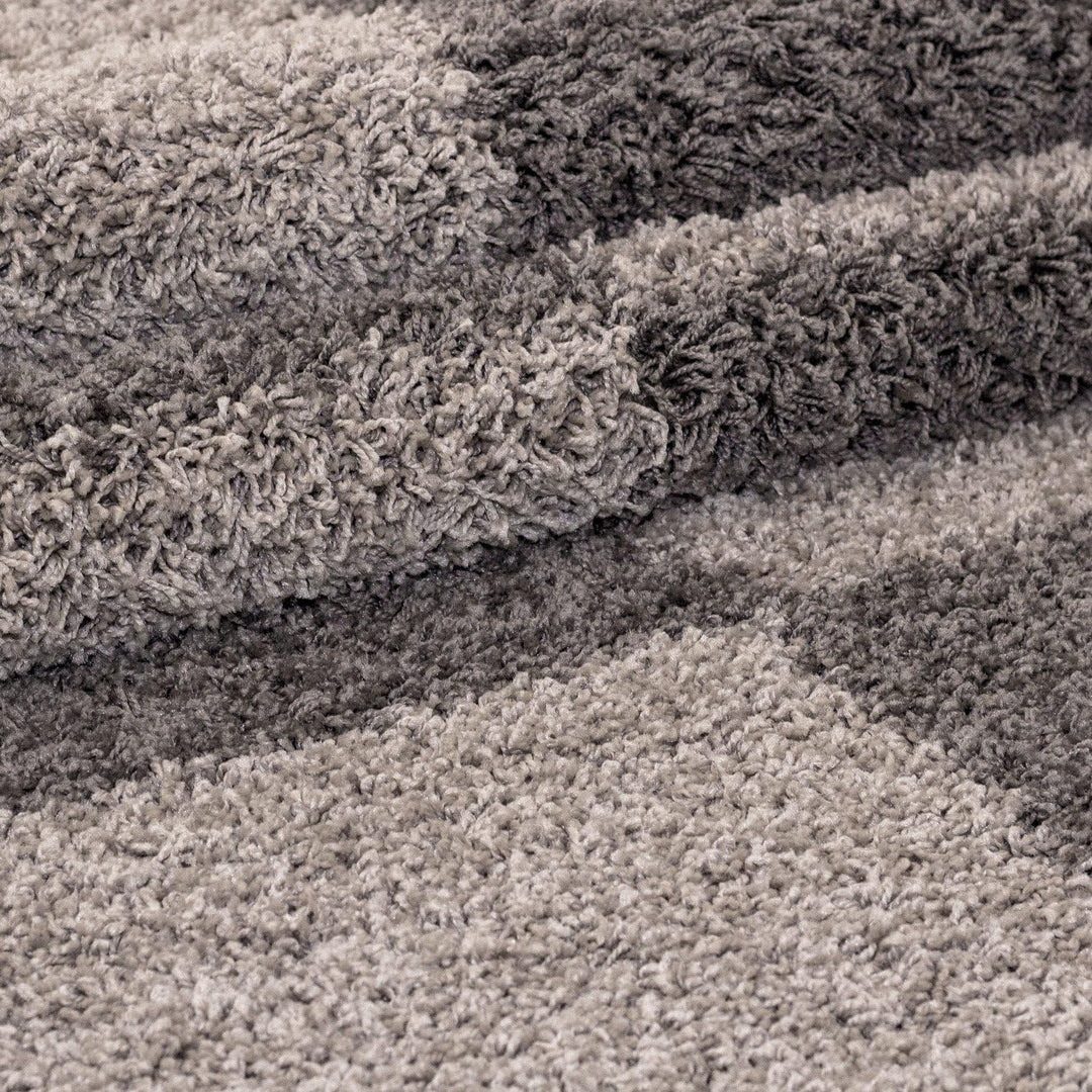 Hochlfor Rund Teppich Wohnzimmer Kariertes Design Schlafzimmer Esszimmer Flur Läufer Küche Weicher L
