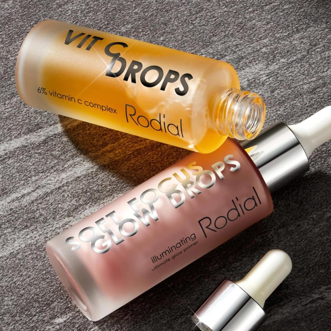 Rodial Vit C Booster Drops 31 ml, Aufhellen und Erneuern, erfrischendes, leichtes Vitamin C Gesichts