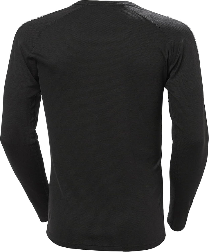 Helly Hansen Herren Lifa Active Stripe Crew Shirt S Schwarz, S Schwarz
